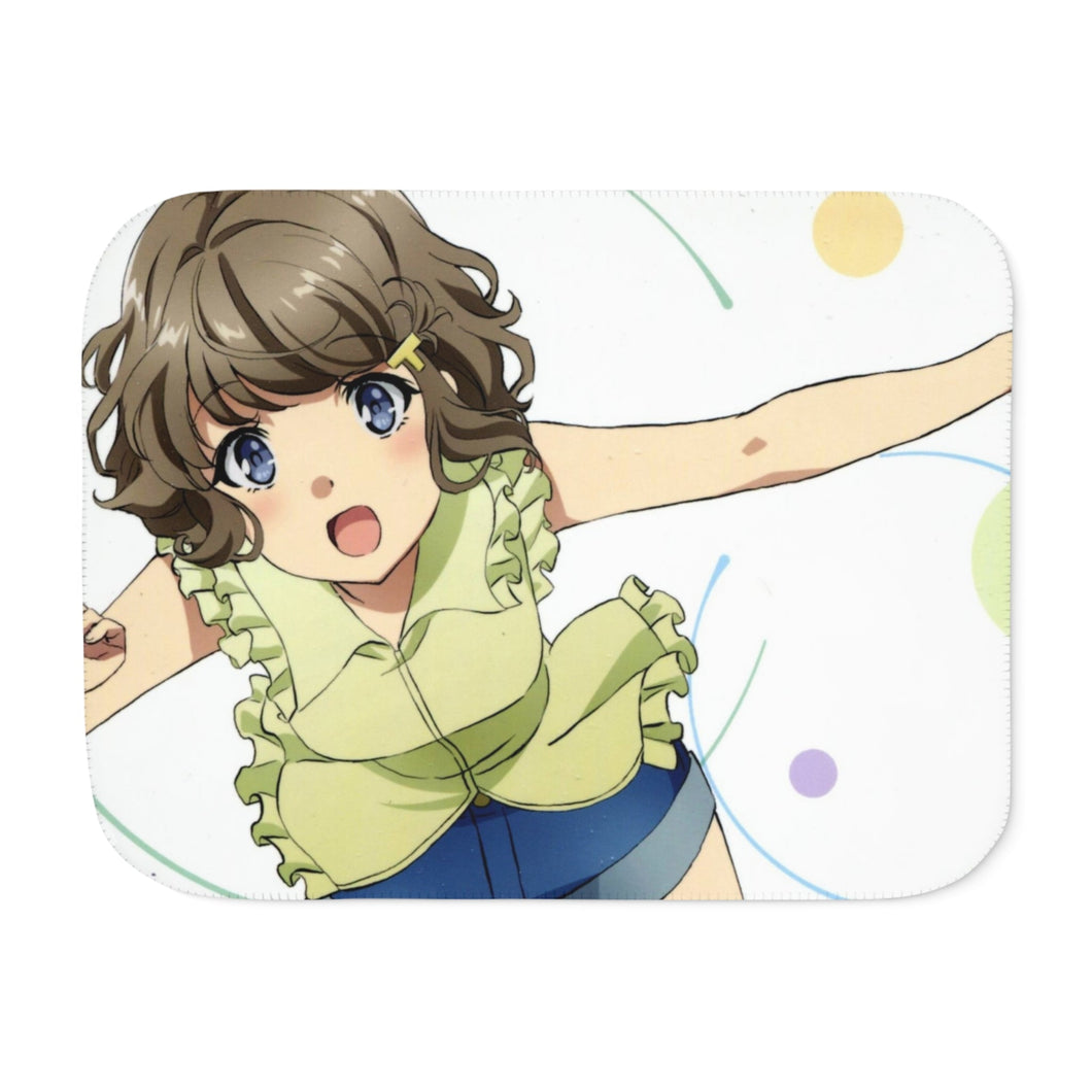 Anime Rascal Does Not Dream of Bunny Girl Senpai Sherpa Blanket
