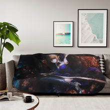 Load image into Gallery viewer, Fate/Zero Saber Sherpa Blanket
