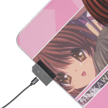 Load image into Gallery viewer, Clannad Nagisa Furukawa, Fuuko Ibuki RGB LED Mouse Pad (Desk Mat)
