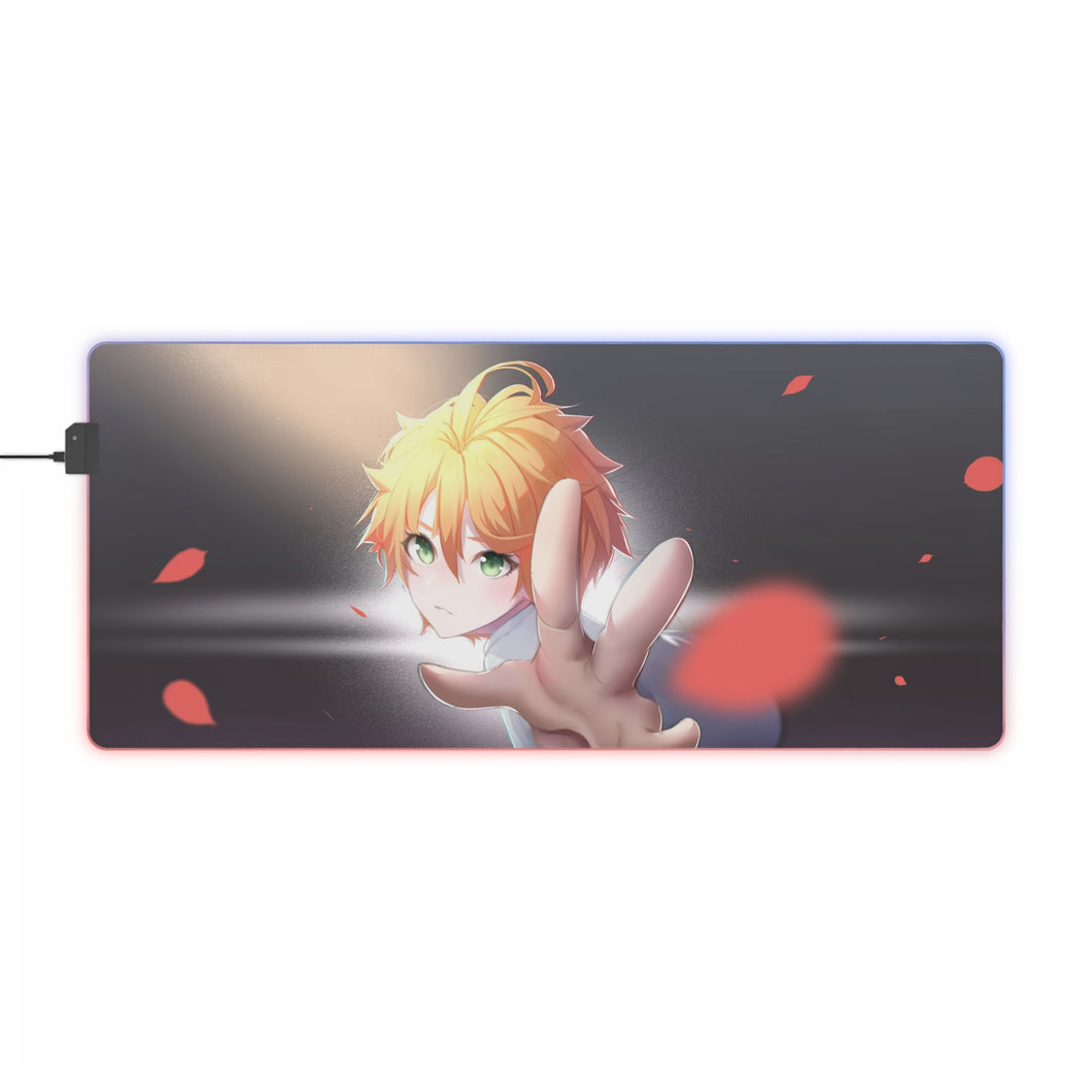 The Promised Neverland Emma RGB LED Mouse Pad (Desk Mat)