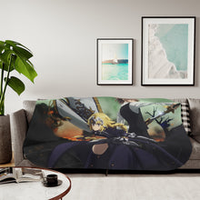 Load image into Gallery viewer, Fate/Apocrypha Sherpa Blanket
