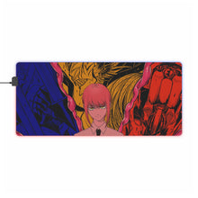 Load image into Gallery viewer, Anime Chainsaw Man RGB LED Mouse Pad (Desk Mat)

