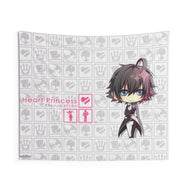 Glass Heart Princess Indoor Wall Tapestry