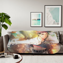 Load image into Gallery viewer, Food Wars: Shokugeki no Soma Sherpa Blanket
