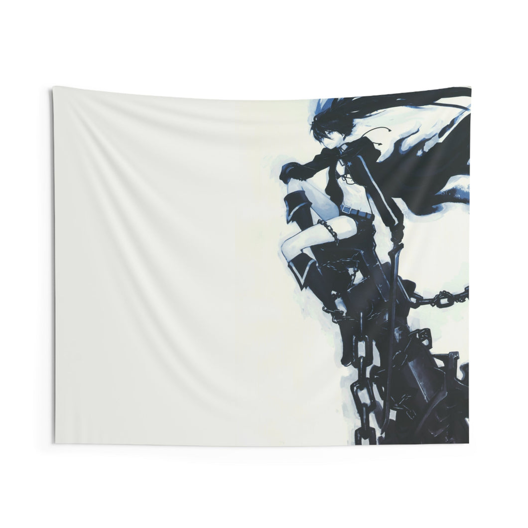 Black Rock Shooter Indoor Wall Tapestry