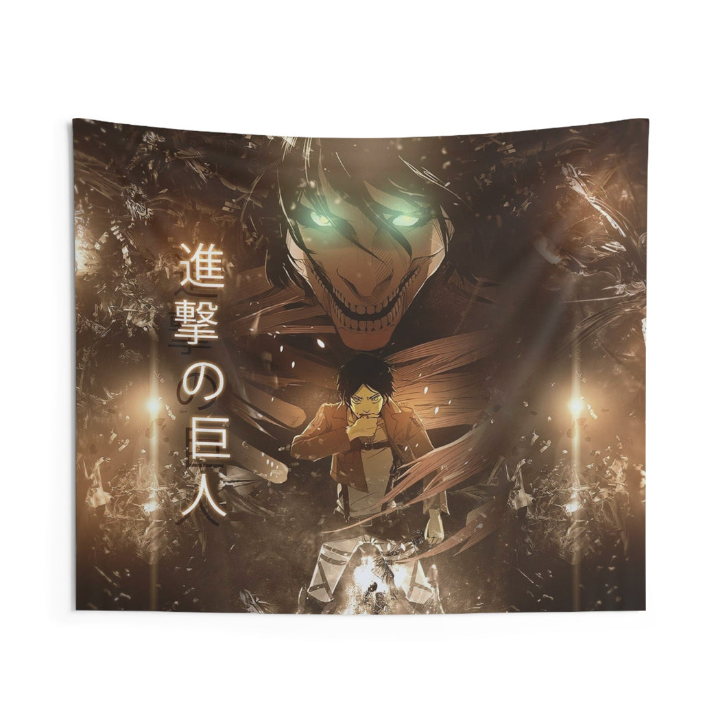 Eren Yeager Indoor Wall Tapestry