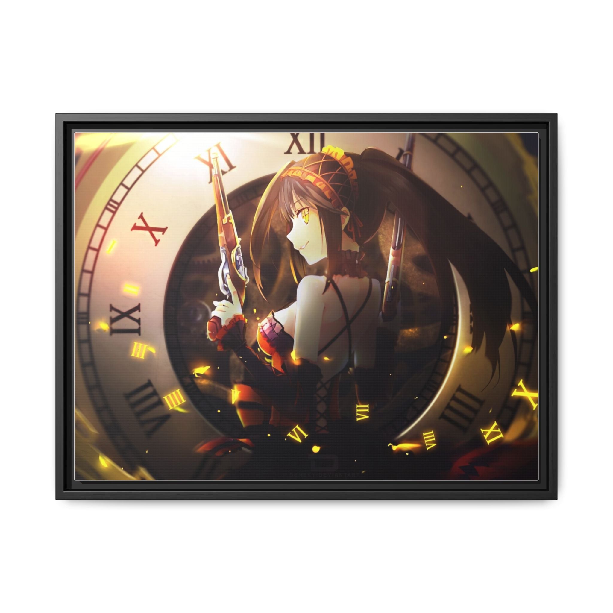 Load image into Gallery viewer, Date a Live Kurumi Tokisaki Canvas Framed Art Print