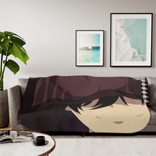 Load image into Gallery viewer, Yū Otosaka Smirking Sherpa Blanket
