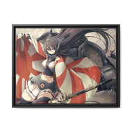 Nagato Class Battleship Canvas Framed Art Print