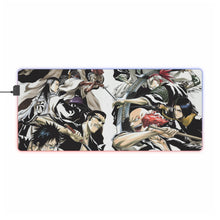 Load image into Gallery viewer, Bleach Renji Abarai, Kenpachi Zaraki RGB LED Mouse Pad (Desk Mat)
