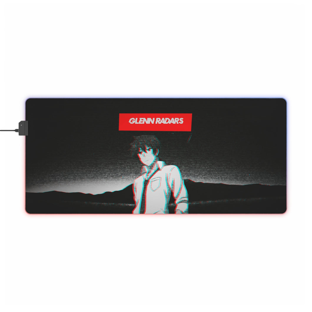 Glenn Radars Glicht RGB LED Mouse Pad (Desk Mat)