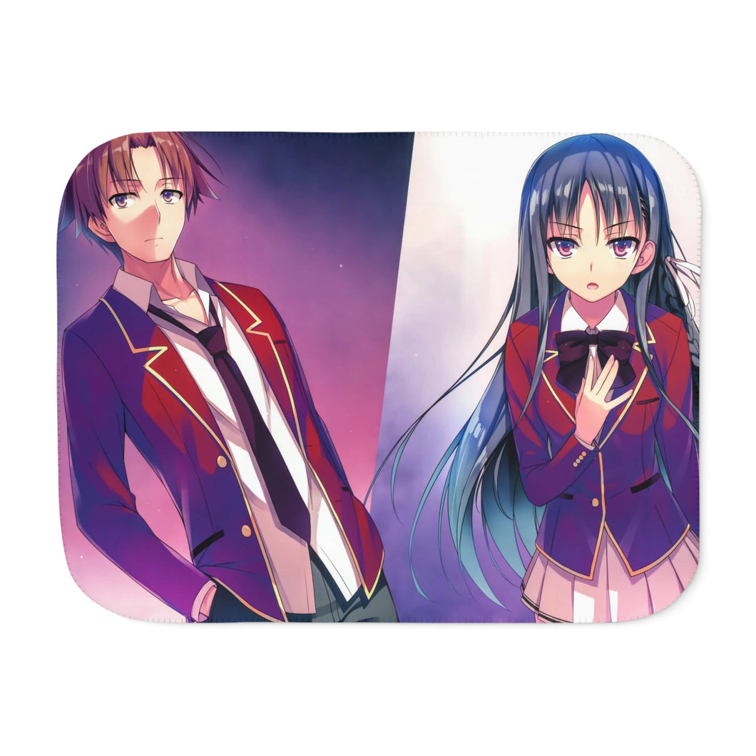 Classroom of the Elite Suzune Horikita Sherpa Blanket