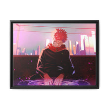 Load image into Gallery viewer, Yuji Itadori Canvas Framed Art Print
