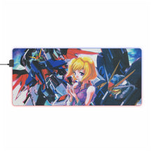 Load image into Gallery viewer, Mobile Suit Gundam Seed Destiny RGB LED Mouse Pad (Desk Mat)
