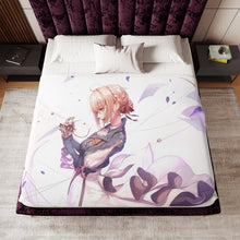 Load image into Gallery viewer, Violet Evergarden Sherpa Blanket
