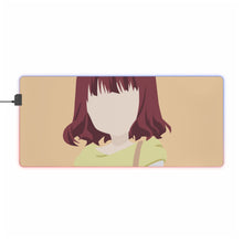 Load image into Gallery viewer, hibiki anne happy minimalist RGB LED Mouse Pad (Desk Mat)

