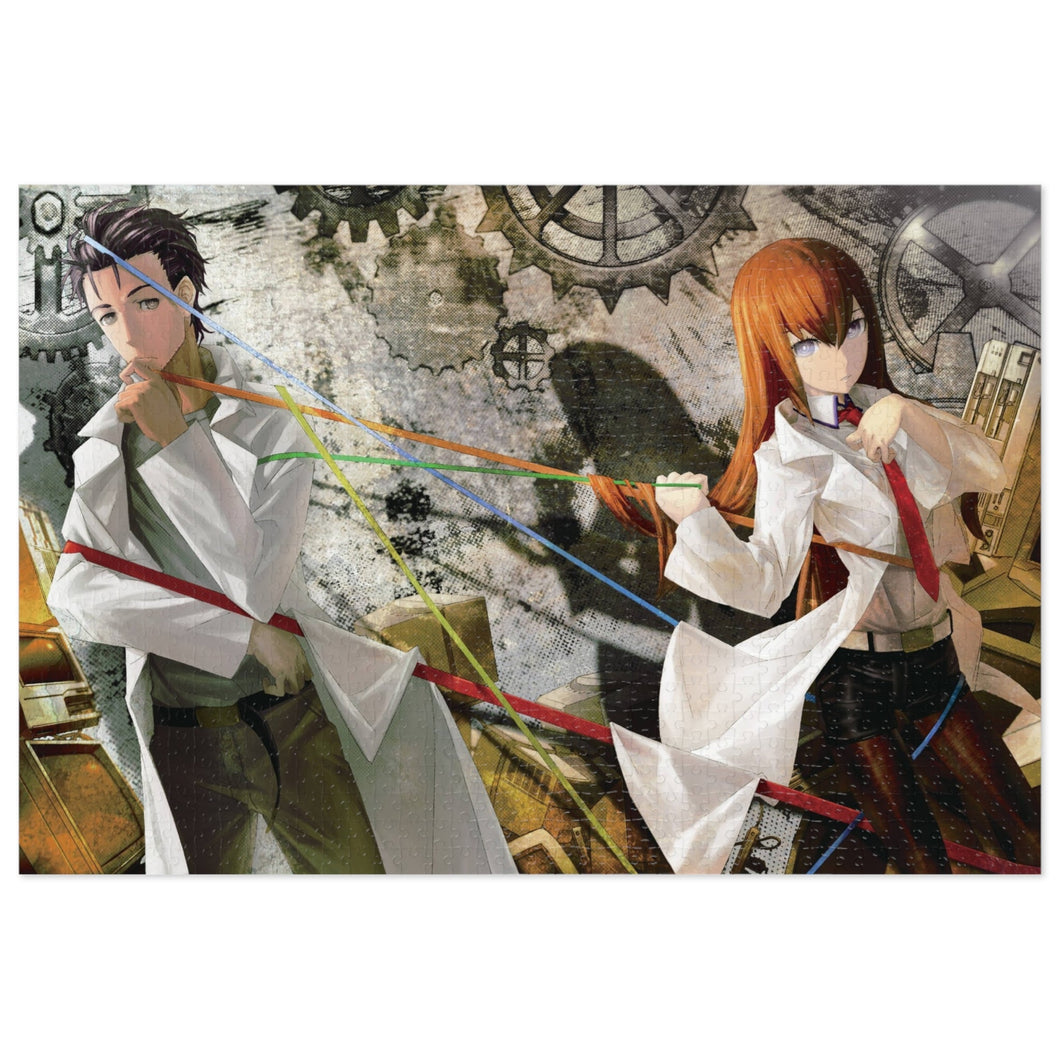 Makise & Kyouma Worldline Jigsaw Puzzle
