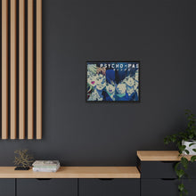 Load image into Gallery viewer, Psycho- Pass Main Members Faces Canvas Framed Art Print
