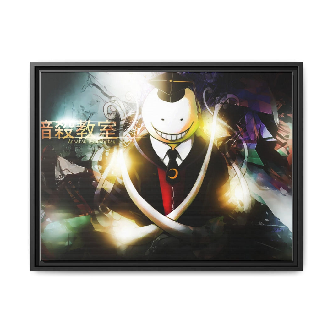 Assassination Classroom poster Canvas Framed Art Print