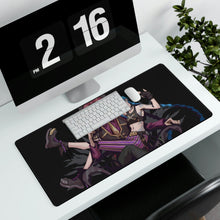 Load image into Gallery viewer, Arcane Jinx and Silco Mouse Pad (Desk Mat)
