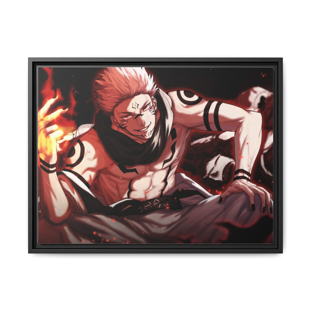 Jujutsu Kaisen Canvas Framed Art Print