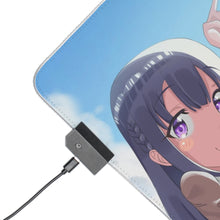 Load image into Gallery viewer, Rascal Does Not Dream of Bunny Girl Senpai RGB LED Mouse Pad (Desk Mat)
