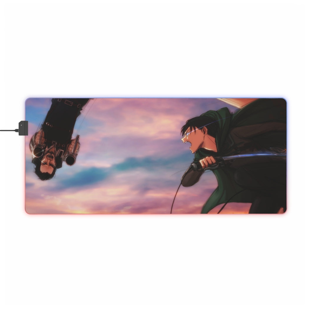 Levi vs Kenny RGB LED Mouse Pad (Desk Mat)