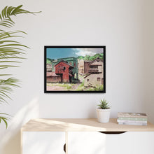 Load image into Gallery viewer, Anime Spirited Away Canvas Framed Art Print
