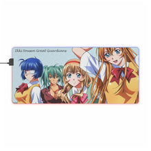 Load image into Gallery viewer, Ikki Tousen RGB LED Mouse Pad (Desk Mat)
