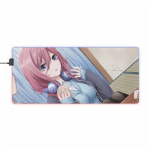 Load image into Gallery viewer, The Quintessential Quintuplets Miku Nakano RGB LED Mouse Pad (Desk Mat)
