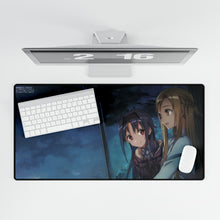 Load image into Gallery viewer, Asuna and Yuuki Mouse Pad (Desk Mat)
