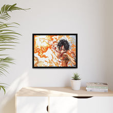 Load image into Gallery viewer, Portgas D. Ace - One Piece Canvas Framed Art Print

