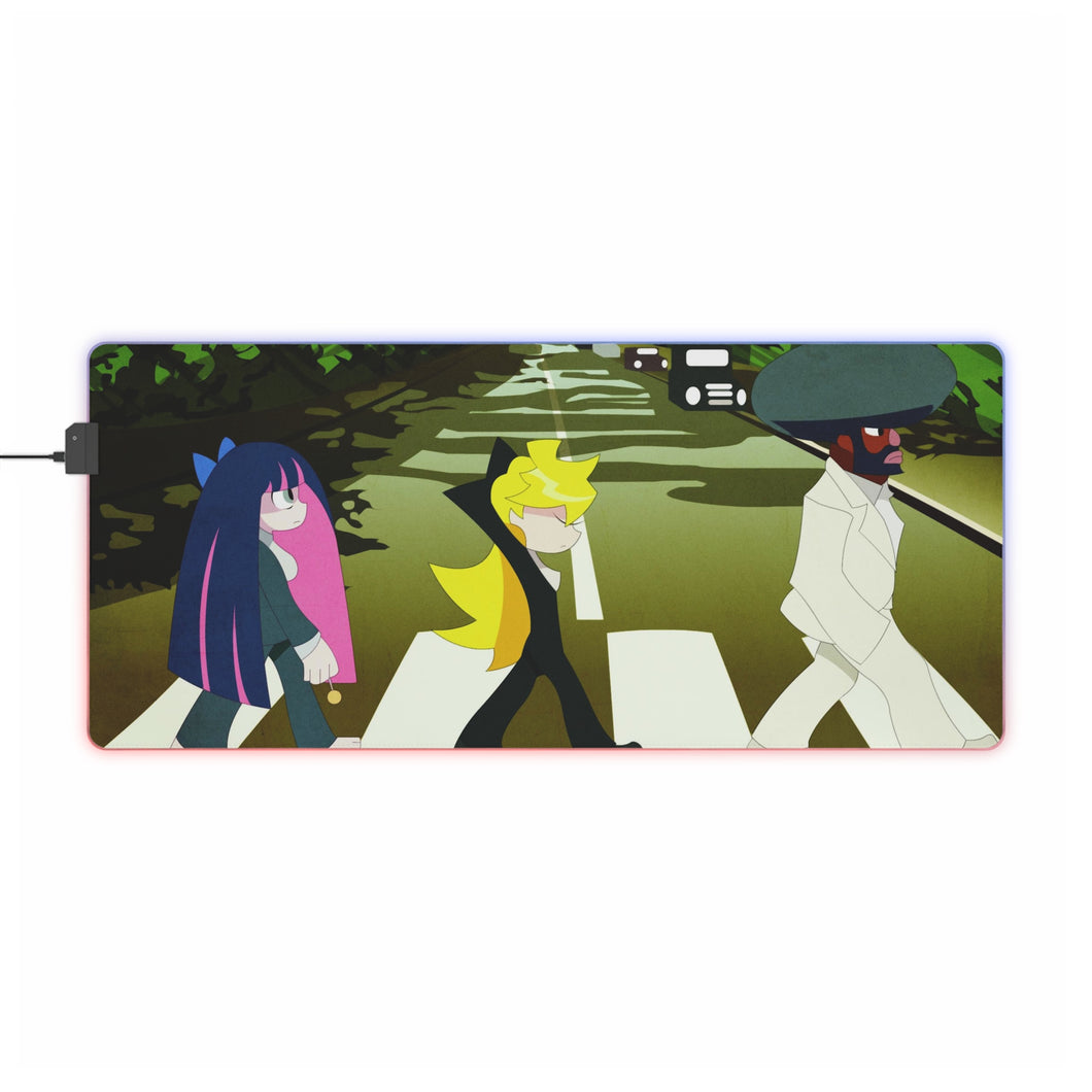 Panty & Stocking with Garterbelt Stocking Anarchy, Panty Anarchy, Garterbelt, Panty Stocking With Garterbelt RGB LED Mouse Pad (Desk Mat)