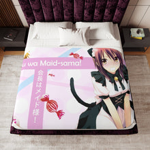 Load image into Gallery viewer, Maid Sama! Sherpa Blanket
