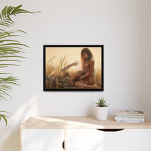 Load image into Gallery viewer, Hyakkimaru and Mio Canvas Framed Art Print
