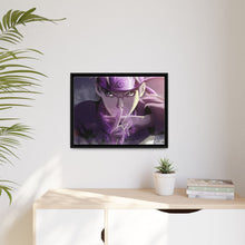 Load image into Gallery viewer, Naruto performing jutsu Canvas Framed Art Print
