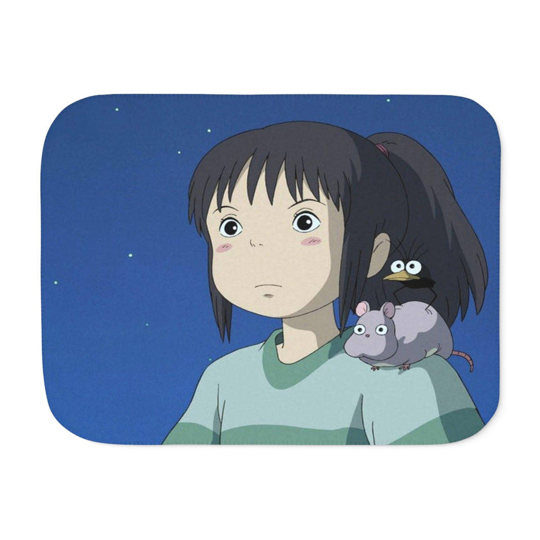 Anime Spirited Away Sherpa Blanket