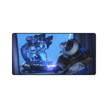 Load image into Gallery viewer, Overwatch Winter Wonderland Winston vs Mei Mouse Pad (Desk Mat)
