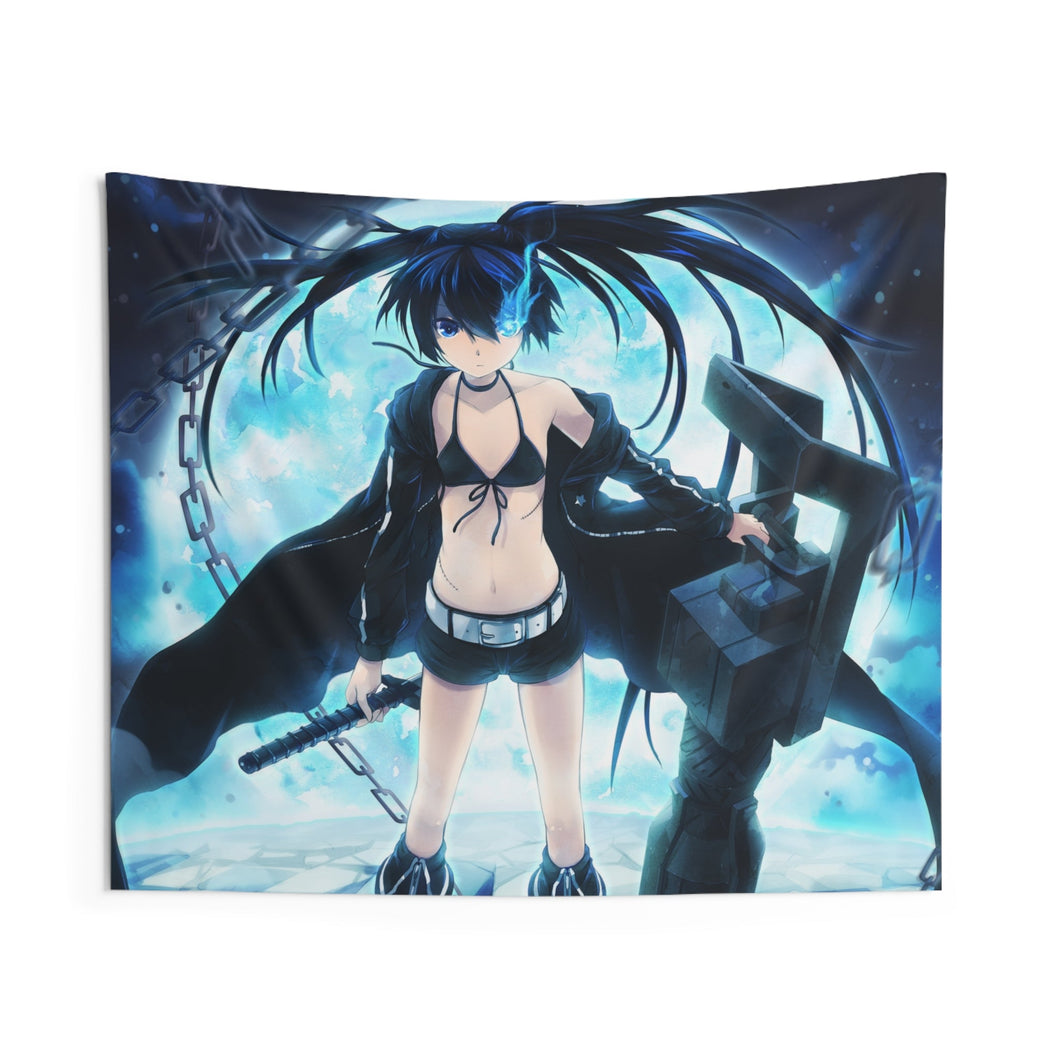 Black Rock Shooter Indoor Wall Tapestry