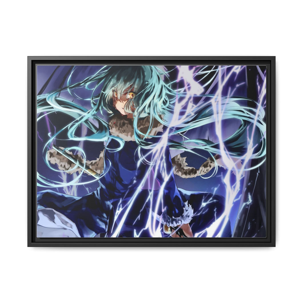 That Time I Got Reincarnated As A Slime Canvas Framed Art Print