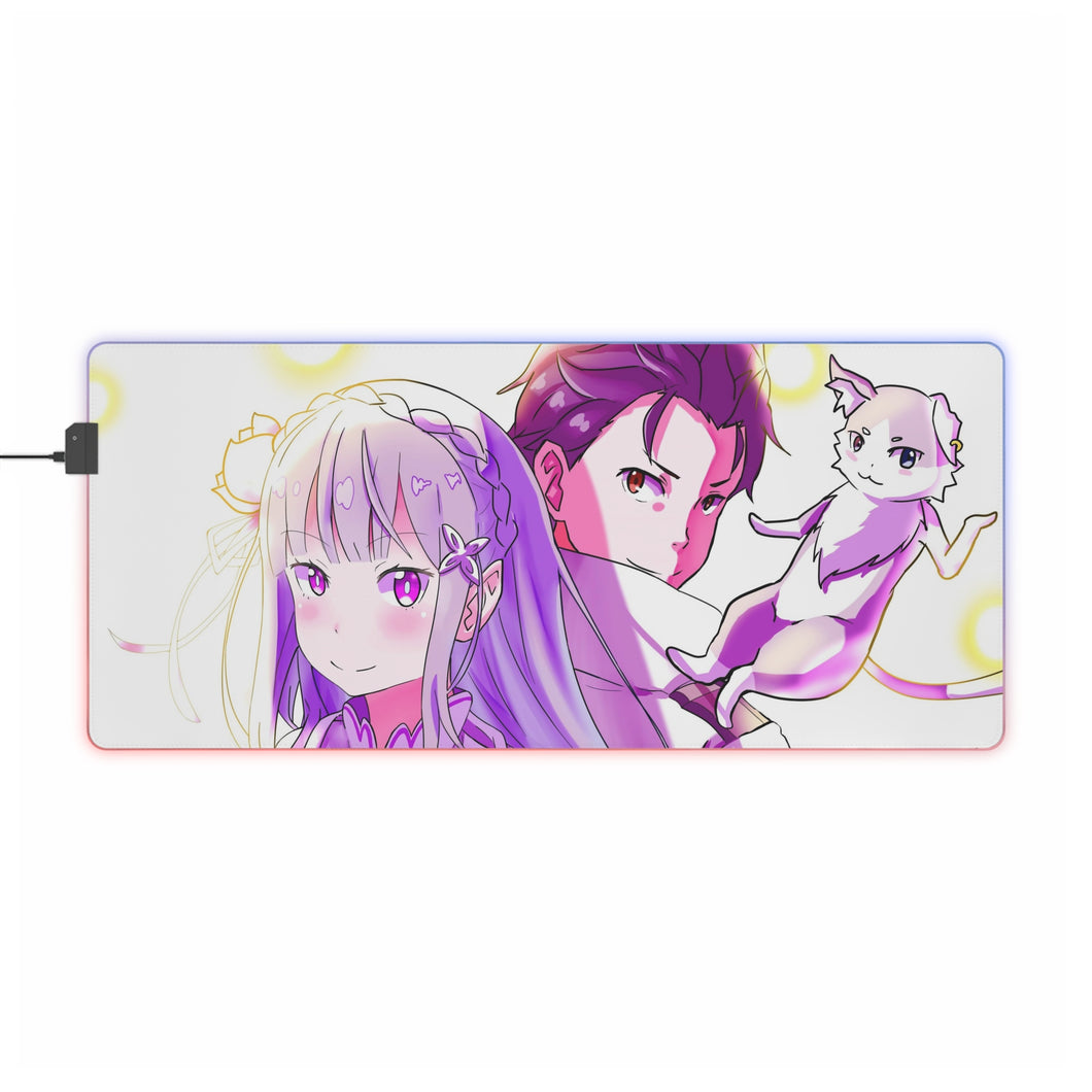 Re:ZERO -Starting Life In Another World- RGB LED Mouse Pad (Desk Mat)