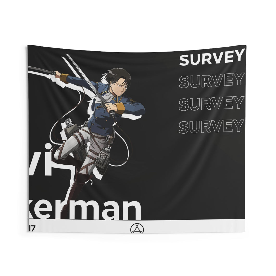 Levi Ackerman Indoor Wall Tapestry