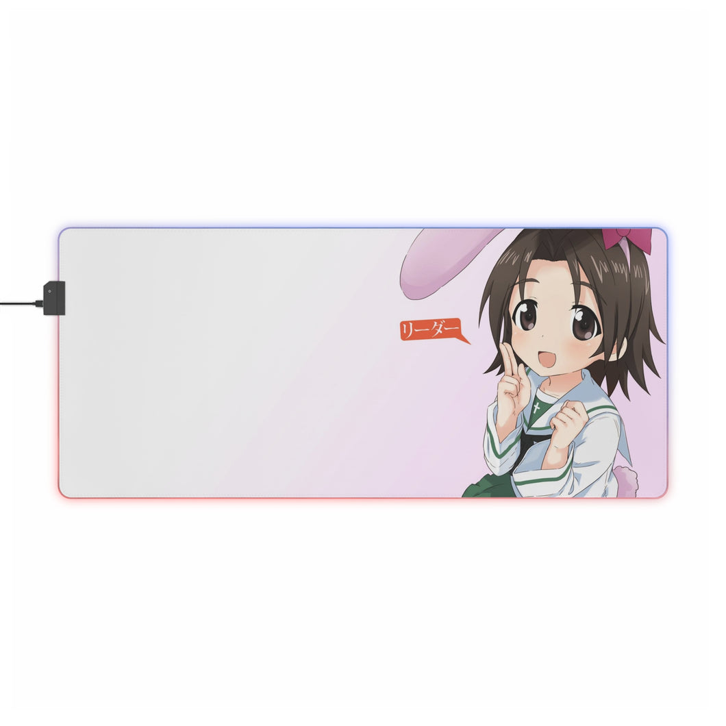 Girls und Panzer RGB LED Mouse Pad (Desk Mat)