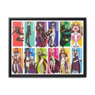 Anime Code Geass Canvas Framed Art Print