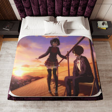 Load image into Gallery viewer, Love, Chunibyo &amp; Other Delusions Rikka Takanashi Sherpa Blanket
