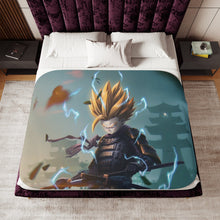 Load image into Gallery viewer, Anime Dragon Ball Sherpa Blanket
