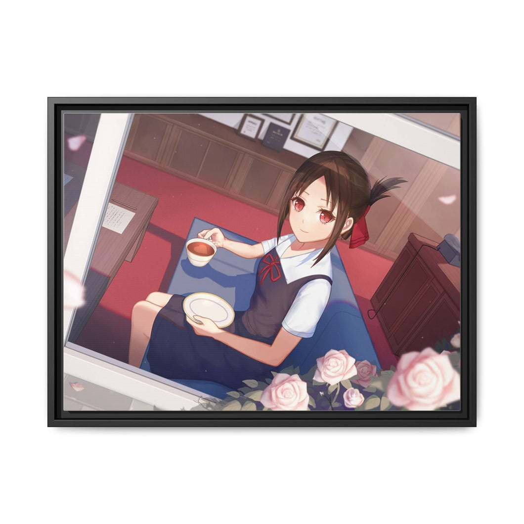 Kaguya Shinomiya Canvas Framed Art Print