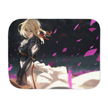 Load image into Gallery viewer, Violet Evergarden Sherpa Blanket
