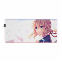 Load image into Gallery viewer, Violet Evergarden Violet Evergarden RGB LED Mouse Pad (Desk Mat)
