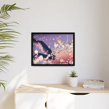Load image into Gallery viewer, Anime ERASED Canvas Framed Art Print
